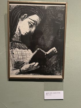 Pablo Picasso: Jacqueline v ateliéri, 1956