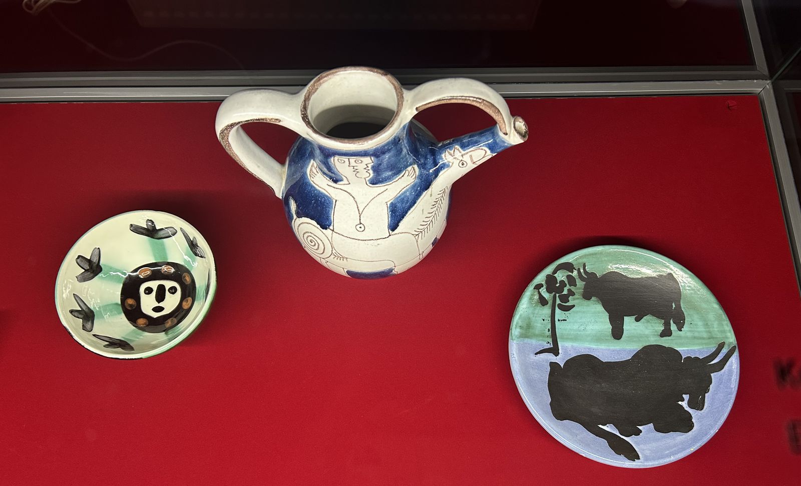 Keramika Pabla Picassa na výstave v Českom...