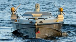 Námorný dron Magura V7 ukrajinskej obrannej...