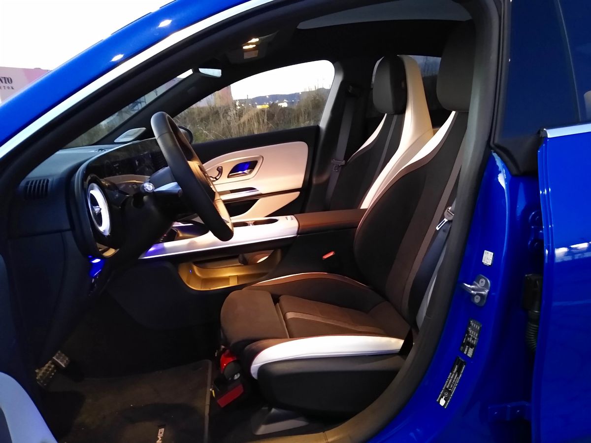 V testovanom aute bol interiér čalúnený...