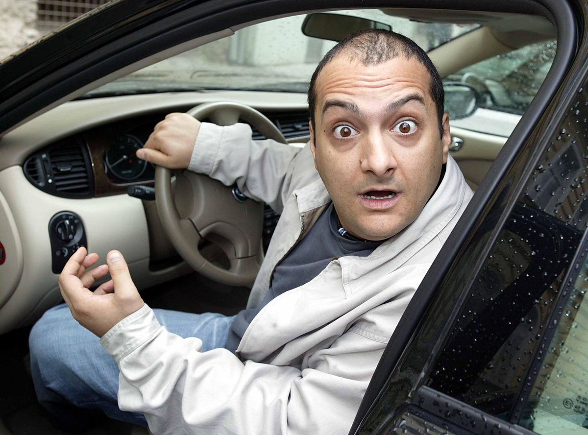 Moderátor Patrik Hezucký na archívnom zábere. 