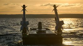 Námorný dron Magura V7 ukrajinskej obrannej...