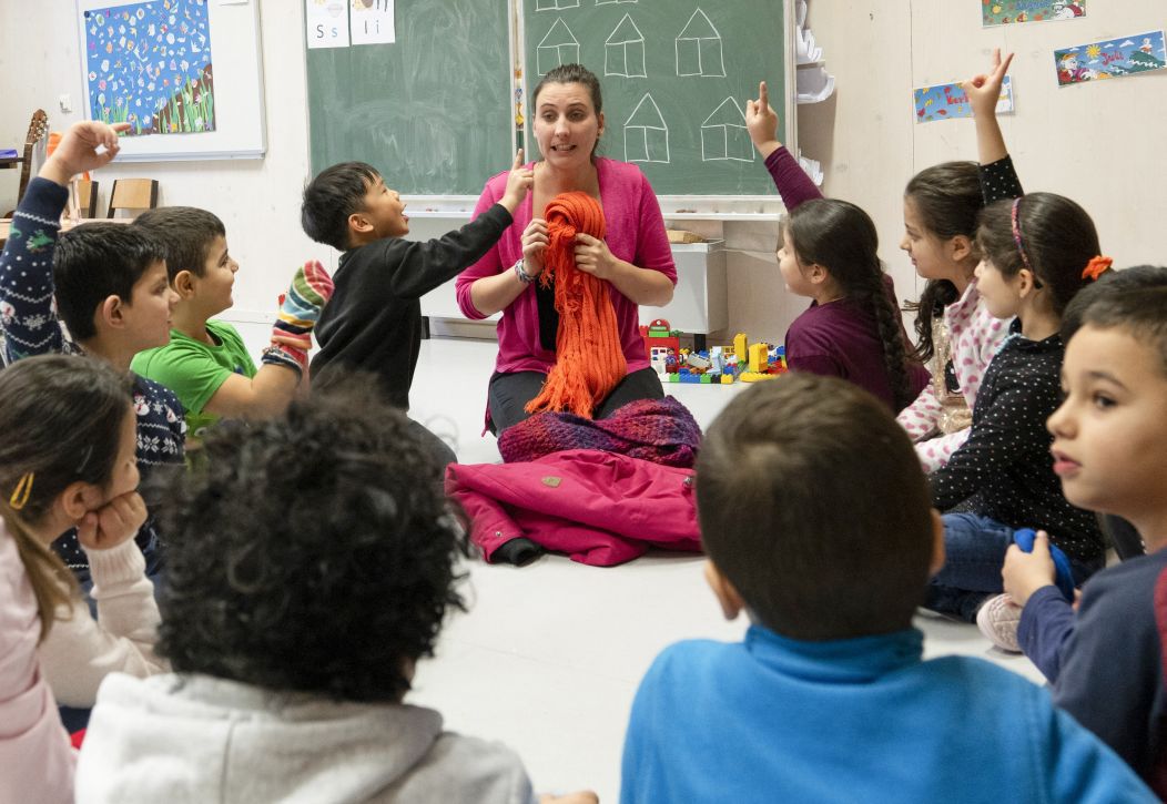 deti, migranti, žiaci, Rakúsko, Viedeň, škola