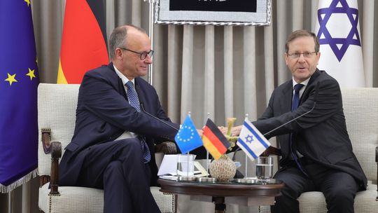 Merz v Jeruzaleme: Podpora Izraela je 'nemenným jadrom' nemeckej politiky