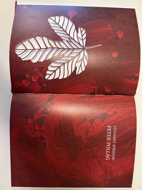 Knihu Zahalený erotikon ilustroval Peter Pollág.