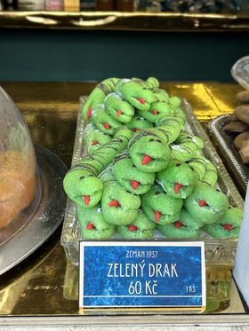 Brniansky drak z marcipánu.
