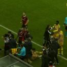 Trnavčan zostrelil hviezdu DAC a začala sa bitka ako v krčme. Divák chytil pod krk nášho hráča, tvrdí Škrtel