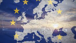 Európa a jej vlajka - obrázok vytvorený AI