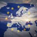 Európa a jej vlajka - obrázok vytvorený AI