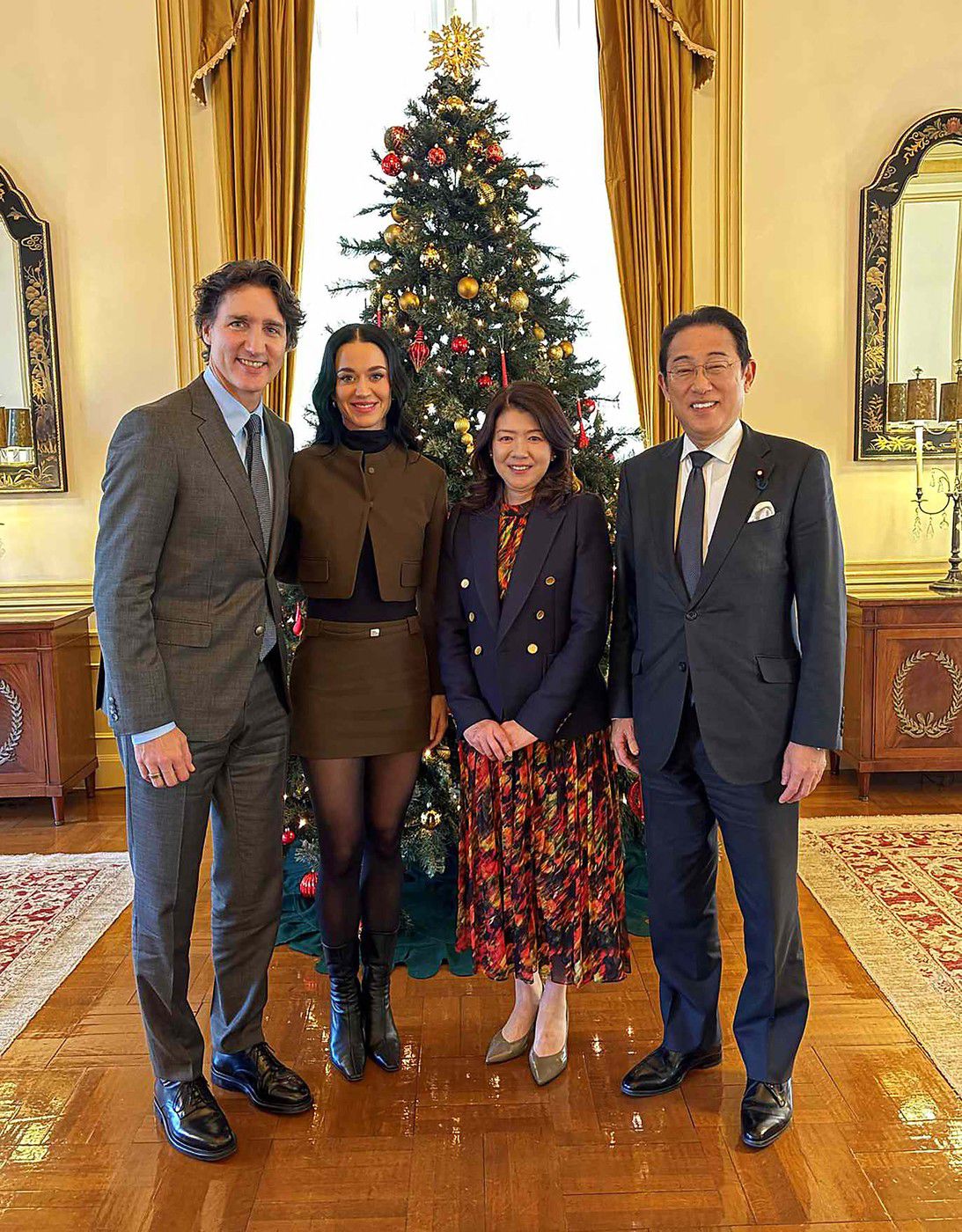 Justin Trudeau, Katy Perry