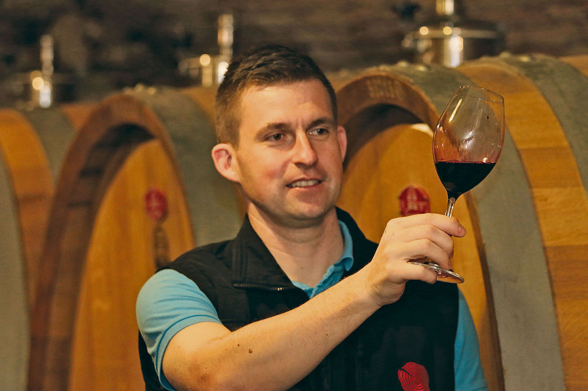 Tvorca čebovských vín Ladislav Ďörď.