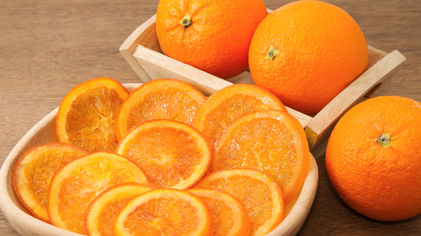 pomaranč, pomaranče, sušené pomaranče,