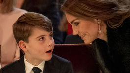 Princezná Kate a jej najmladší syn - princ Louis