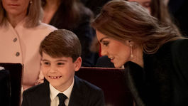 Princezná Kate a jej najmladší syn - princ Louis