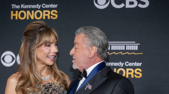 Sylvester Stallone a jeho manželka Jennifer...