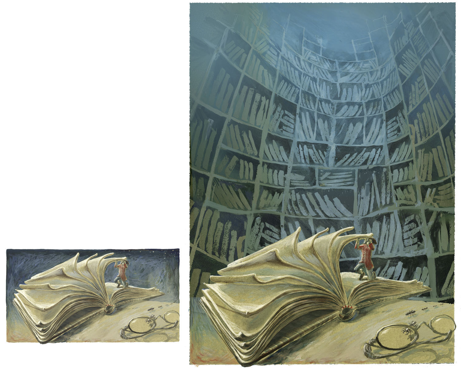 Kniha má aj novú knižnicu.