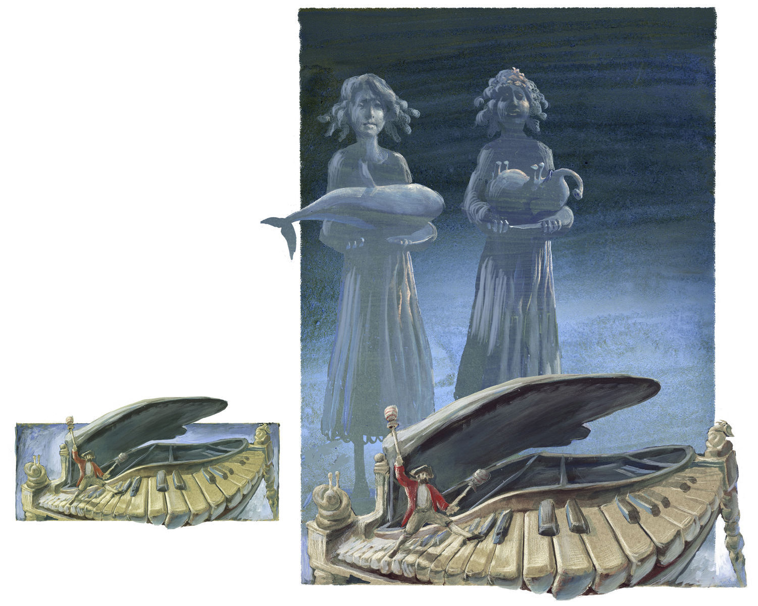 Koncert potreboval divákov