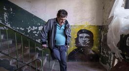 Ukrajina, Rusko, dronový a raketový útok, vojna, Kyjev, zničené budovy, bombardovanie, civilisti, AP,