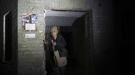 Ukrajina, Rusko, dronový a raketový útok, vojna, Kyjev, zničené budovy, bombardovanie, civilisti, AP,