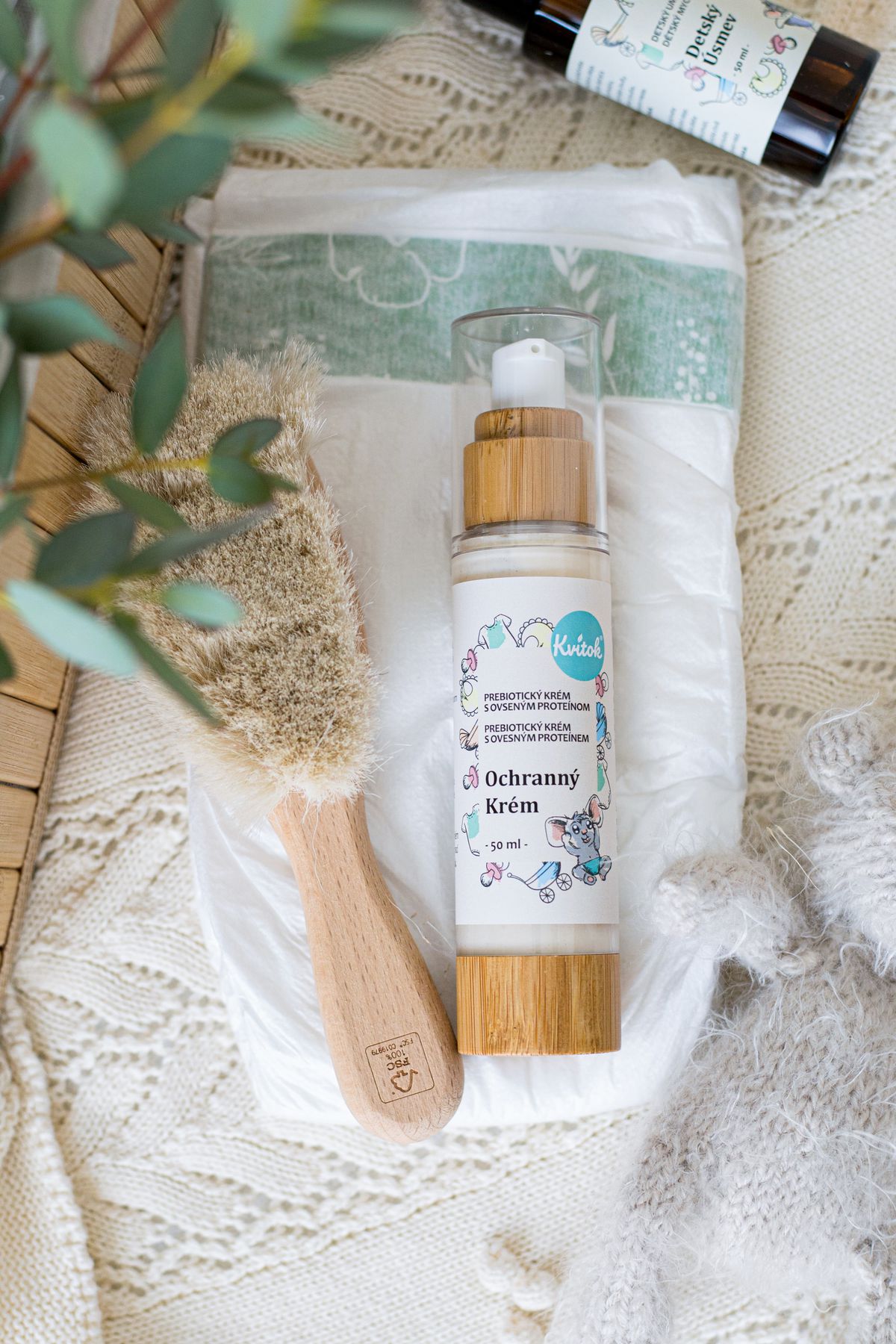 Prebiotický krém s ovseným proteínom je...