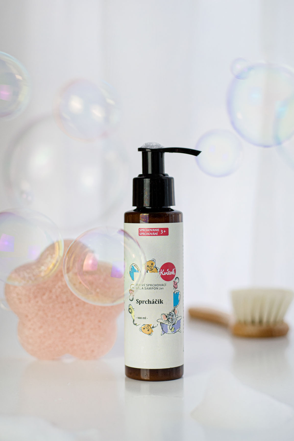 Sprcháčik s jemným zložením a roztomilým obalom...