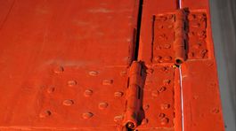 Zatvorené krídla oltára v košickom Dóme sv....