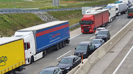 Rakúsko SR zápcha D4 blokáda Jarovce repatrianti