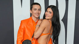 Herec Timothee Chalamet a jeho partnerka Kylie...