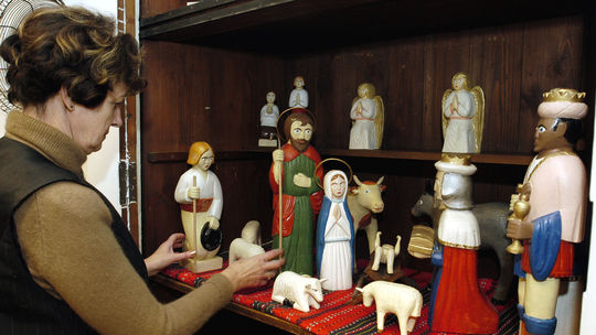 Postavy z betlehema skrášlia Vianoce.