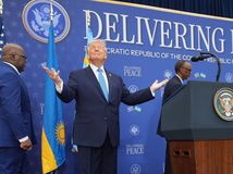 Donald Trump / Paul Kagame / Felix-Antoine Tshisekedi /