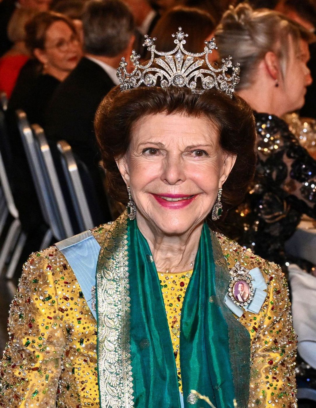 Kráľovná Silvia sa objavila na ceremoniáli s...