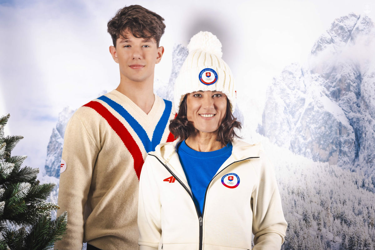 Oblečenie slovenských športovcov na ZOH 2026.