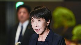 Japonská premiérka Sanae Takaičiová