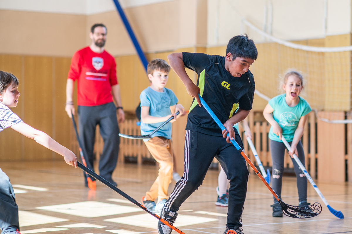 škola Alma, športový deň