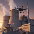 Dron pri objekte kritickej infraštruktúry -...