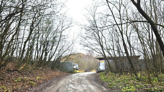 Na skládku v košickej mestskej časti Myslava...