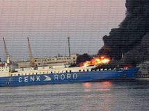 turecká loď  ruský útok