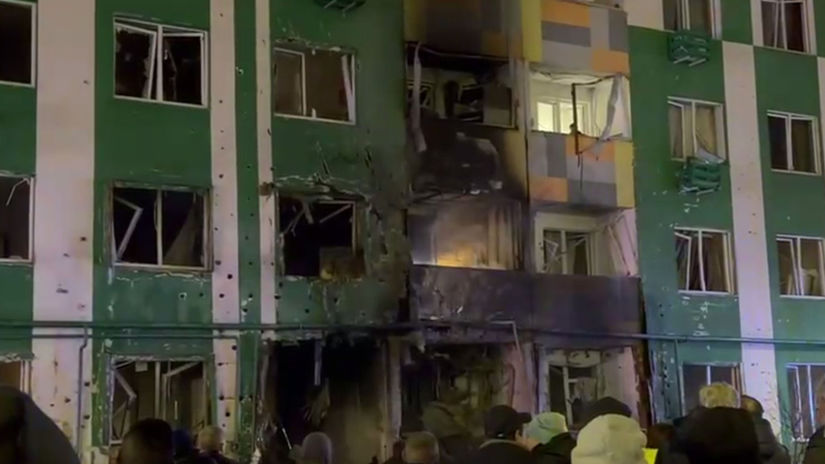 Tver po ukrajinskom útoku 12. decembra 2025