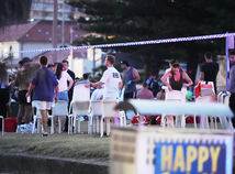 Austrália Sydney Pláž Streľba