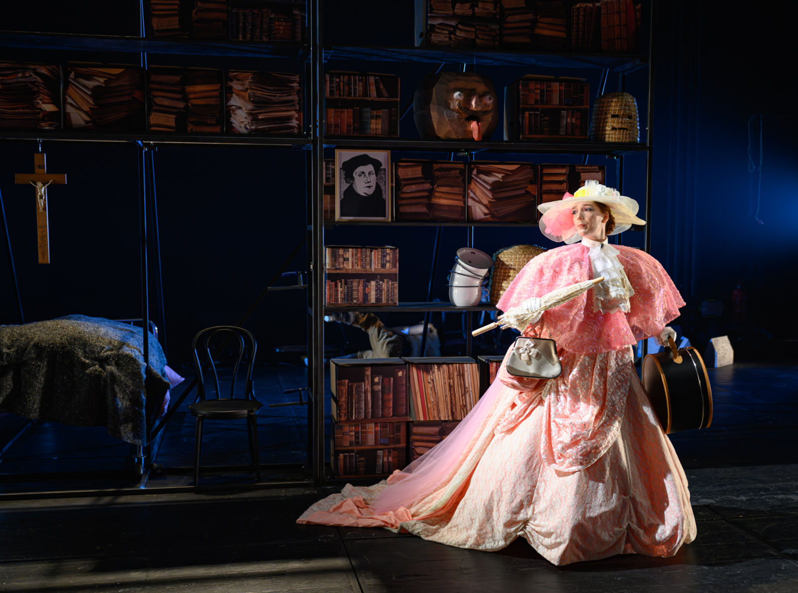 Annamária Janeková v inscenácii Text Lajčiak.