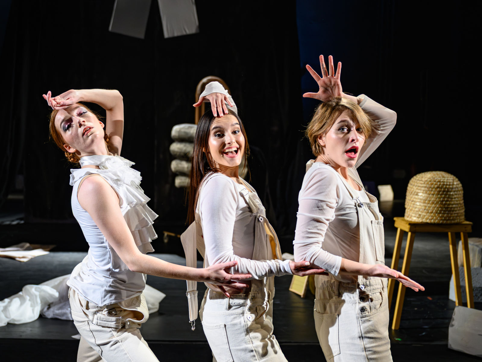 Annamária Janeková, Ivana Kološová a Eva Oľhová...