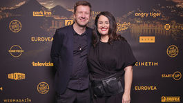 Herečka a producentka Petra Polnišová a...