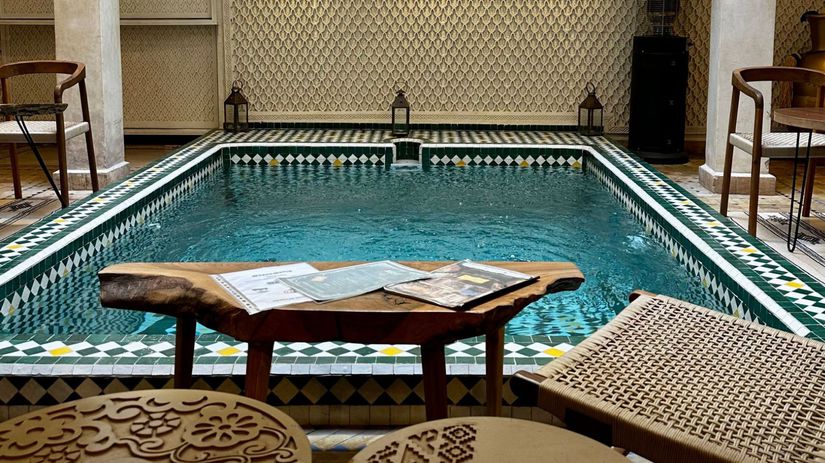 Rijád – tradičný marocký dom s vnútorným...