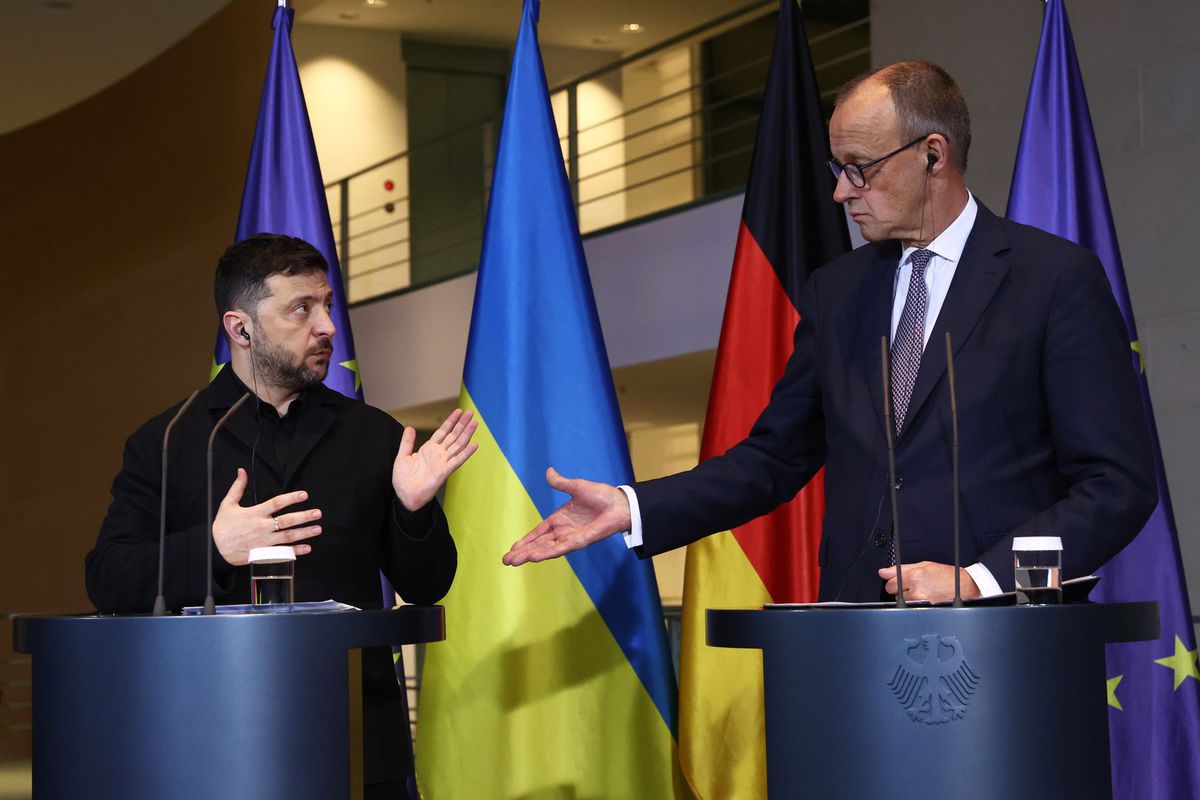Friedrich Merz, Volodymyr Zelenskyj