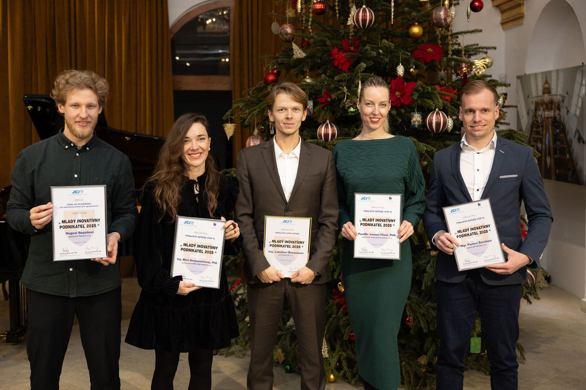 mladý inovatívny podnikateľ 2025