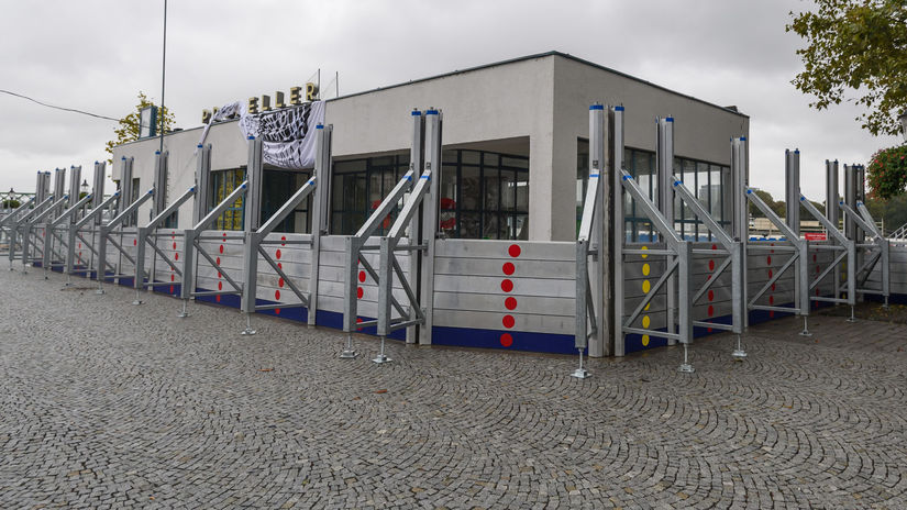 SR Bratislava povodne situácia Dunaj BAX