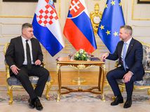 SR Chorvátsko Bratislava Pellegrini Milanovič stretnutie BAX