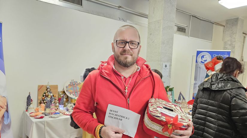 Klienti Denného psychiatrického stacionára UNLP...