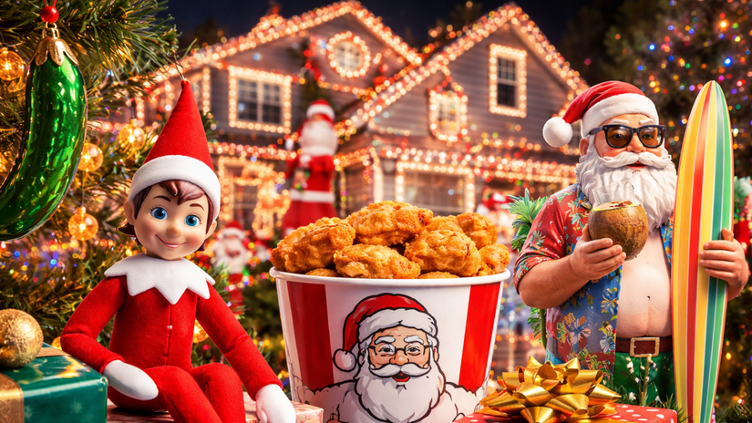 Vianoce, bizarné zvyky, marketing, NEPOUŽÍVAŤ