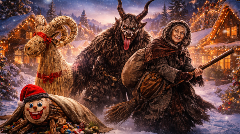 Vianoce, bizarné zvyky, NEPOUŽÍVAŤ